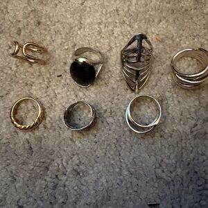 NWT Silver and Gold Rings